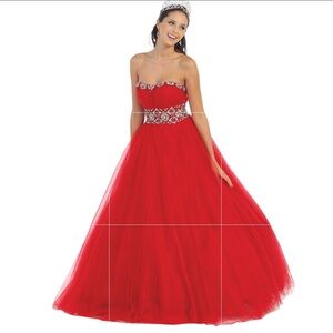 Layla K May Queen LK-40 Ballgown Princess Style Prom Pageant Dress 16